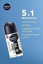 Антиперспирант "Черное и Белое невидимый: классический", шариковый - NIVEA MEN Black & White Invisible Original Anti-Transpirant — фото N4