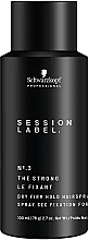 Лак для волос сильной фиксации - Schwarzkopf Professional Session Label №3 The Strong Hairspray — фото N4