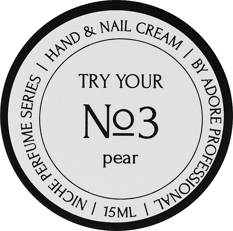 Крем для рук і нігтів №3 - Adore Professional Hand & Nail Cream Niche Perfume Pear