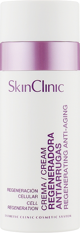 Крем для обличчя антивіковий - SkinClinic Regenerating Antiaging Cream — фото N1