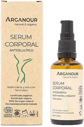 Антицелюлітна сироватка - Arganour Anti-Cellulite Body Serum — фото N1