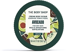 Парфумерія, косметика Скраб для тіла "Авокадо" - The Body Shop Avocado Body Scrub