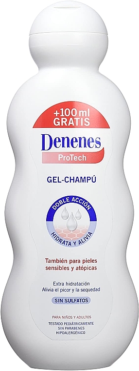 Гель-шампунь - Denenes Shower Gel Shampoo Atopic Skin — фото N3