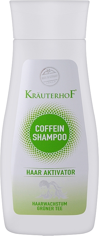 Шампунь "Кофеин" для активации роста волос - Krauterhof Coffein Shampoo Hair Activator — фото N1