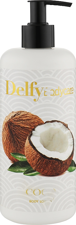 Зволожувальний лосьйон для тіла з олією кокоса - Delfy Lotion — фото N1