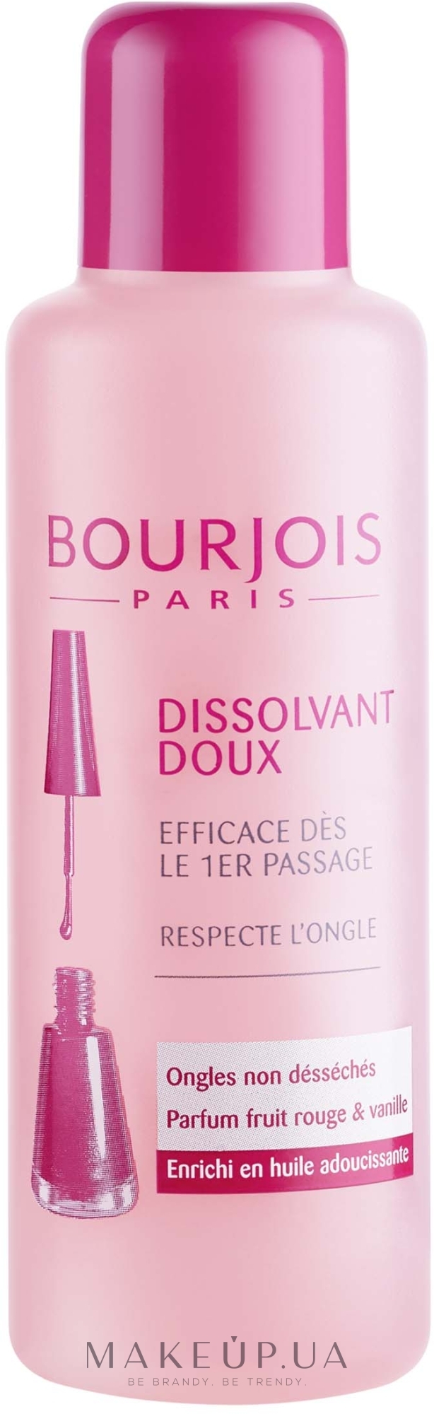 Жидкость для снятия лака - Bourjois Dissolvant Doux — фото 125ml