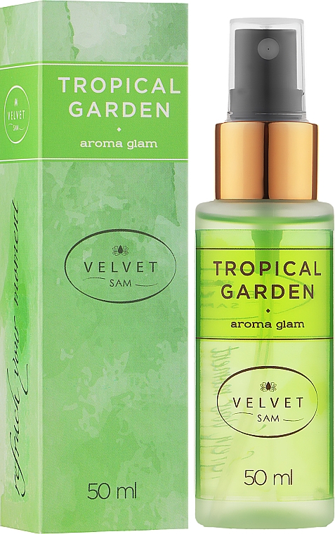 Аромаспрей для тіла "Tropical Garden" - Velvet Sam Aroma Glam — фото N2