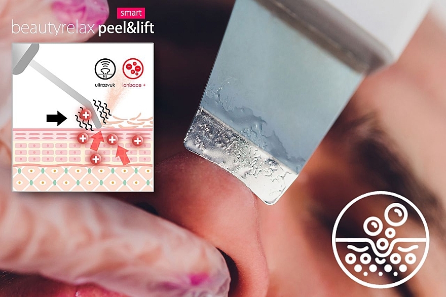 Апарат для ультразвукового чищення обличчя - Beauty Relax Peel&Lift Smart BR-1480 — фото N4