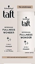 Пудра для об'єму волосся - Taft Refreshing Fullness Wonder — фото N1