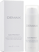 Антиоксидантный защитный увлажнитель - Demax Sun Protect Moisturizer Cream SPF 80+ — фото N1