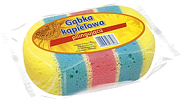 Парфумерія, косметика Губка для тіла пілінгова, делікатна - Grosik Camellia Bath Sponge