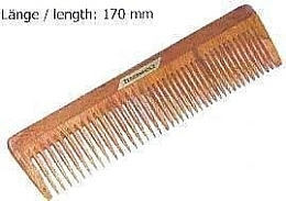 Парфумерія, косметика Гребінець для волосся, 17.3 см, кедрове дерево - Golddachs Comb