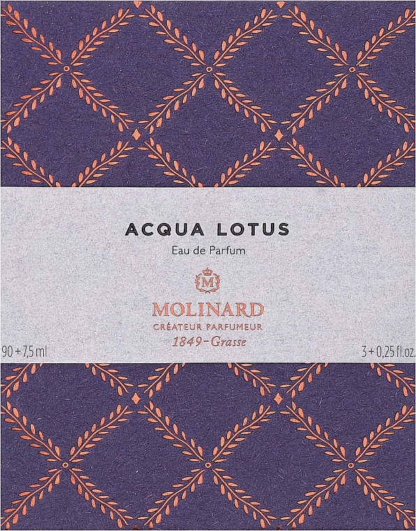 Molinard Acqua Lotus - Набір (edp/90ml + edp/7.5ml) — фото N1