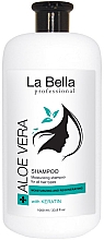 Шампунь для волосся "Алое вера з кератином" - La Bella Aloe Vera Shampoo — фото N1