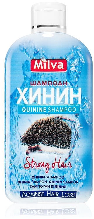 Укрепляющий шампунь против выпадения волос - Milva Quinine Shampoo Stimulates Hair Growth — фото N1