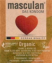 Парфумерія, косметика Презервативи "Organic" - Masculan *