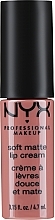 Парфумерія, косметика Матова рідка кремова помада для губ, 4.7 мл - NYX Professional Makeup Soft Matte Lip Cream