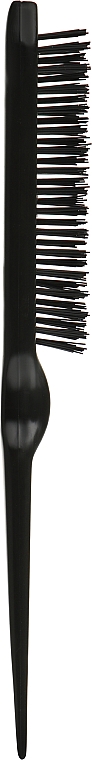 Щетка для начеса волос 00105/50, с искусственной щетиной, черная - Eurostil — фото N1