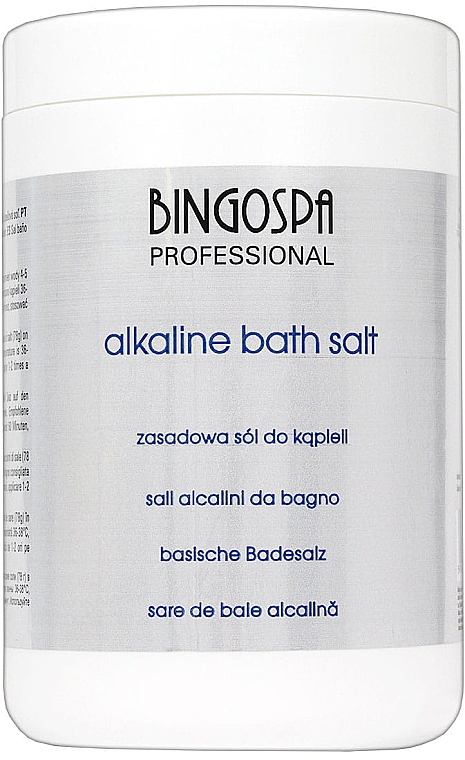 Щелочная соль для ванны - BingoSpa Alkaline Bath Salt — фото N1