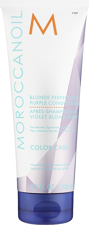 Тонувальний кондиціонер для волосся з фіолетовим пігментом - Moroccanoil Blonde Perfecting Purple Conditioner — фото N1
