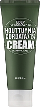 Крем для лица с экстрактом цветка хауттюйнии - Derma Factory Houttuynia Cordata 71% Cream — фото N1