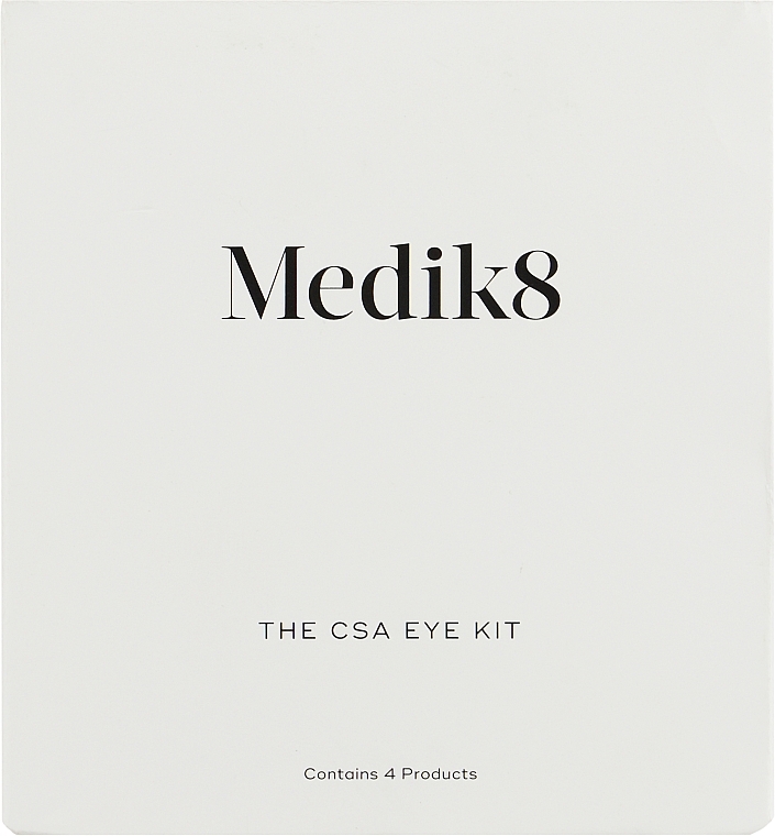 Набір - Medik8 The CSA Kit Eye (serum/7 ml + cr/15 ml + serum/7 ml + cleanser/30 ml) — фото N2