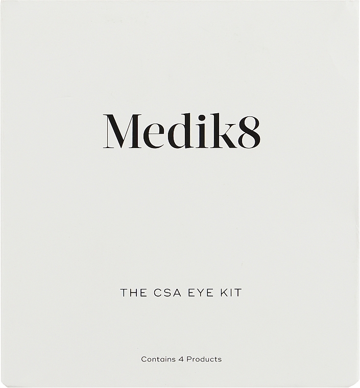 Набор - Medik8 The CSA Kit Eye (serum/7 ml + cr/15 ml + serum/7 ml + cleanser/30 ml) — фото N2