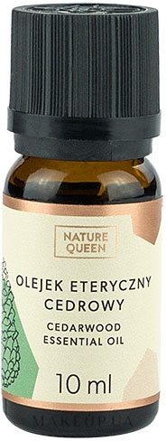 Ефірна олія "Кедрова" - Nature Queen Essential Oil Cedarwood — фото 10ml