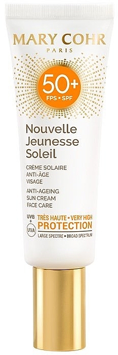 Омолаживающий крем для лица с SPF50+ - Mary Cohr Nouvelle Jeunesse Soleil SPF50+ — фото N1