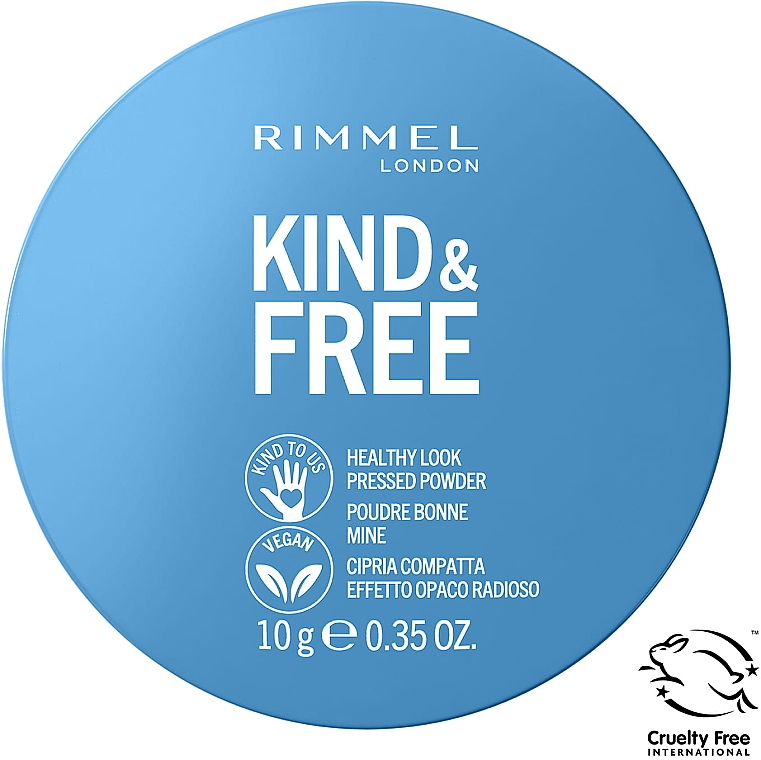Пудра для обличчя - Rimmel Kind and Free Pressed Powder — фото N2