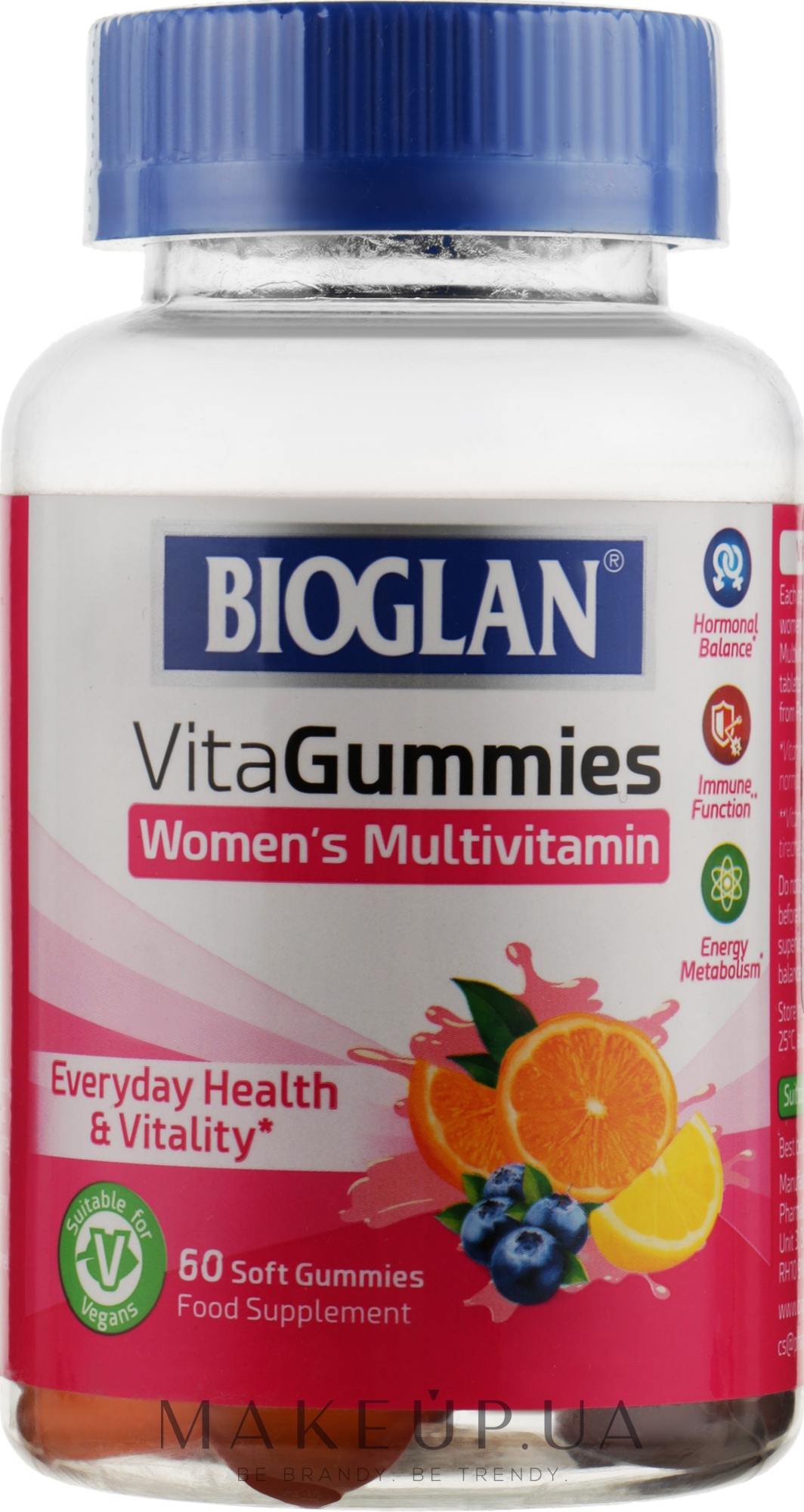 Желейки для жінок "Мультивітаміни" - Bioglan Vitagummies Womens — фото 60шт