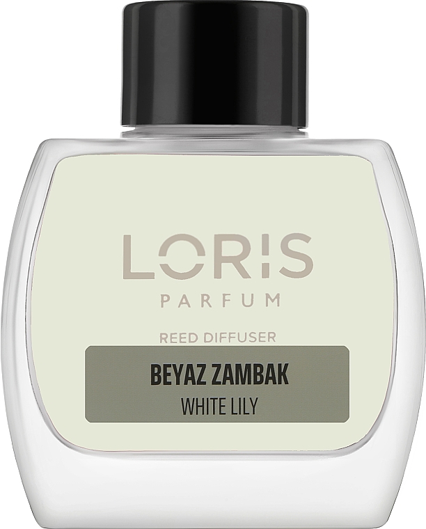 Аромадифузор «Біла лілія» - Loris Parfum Exclusive White Lily Reed Diffuser — фото N3