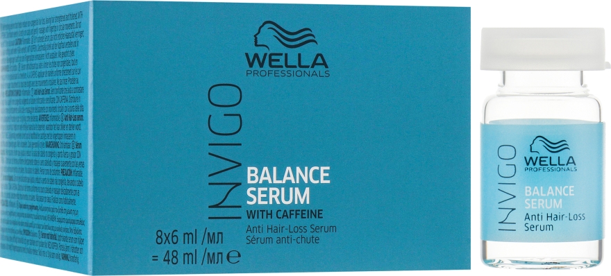 Сиворотка проти випадіння волосся - Wella Balance Anti Hair Loss Serum — фото N1