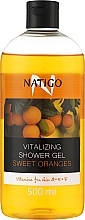 Энергетический гель для душа "Сладкие апельсины" - Natigo Vitalizing Shower Gel Sweet Oranges — фото N3