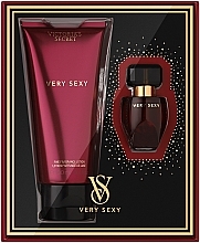 Духи, Парфюмерия, косметика Victoria's Secret Very Sexy - Набор (edp/mini/7.5ml + b/lot/100ml)