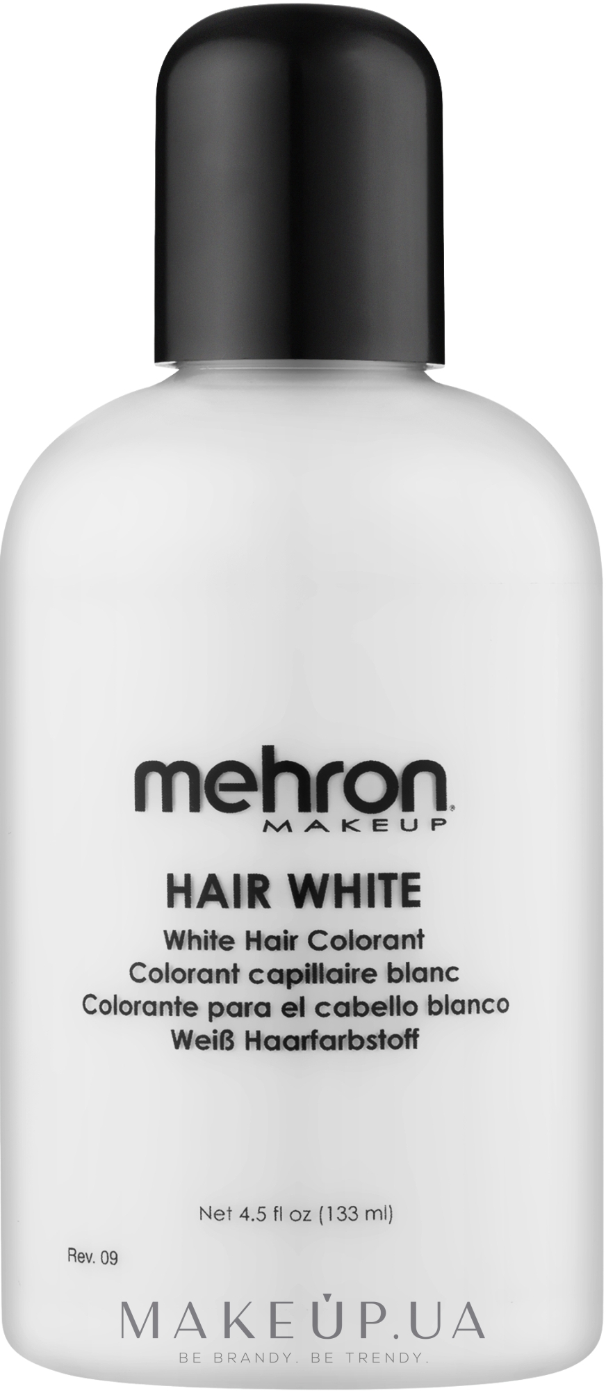 Фарба для волосся - Mehron Makeup Hair White — фото Белая