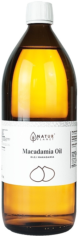 Масло макадамии - Natur Planet Macadamia Oil 100% — фото N10