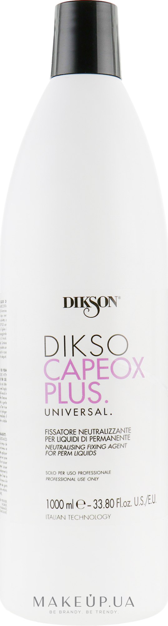 Нейтралізатор - Dikson Dikso Capeox Plus Neutralising Fixing Agent For Perm Liquids — фото 1000ml