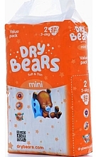 Парфумерія, косметика Підгузки Soft&Thin, 2 Mini (3-6кг), 52 шт. - Dry Bears