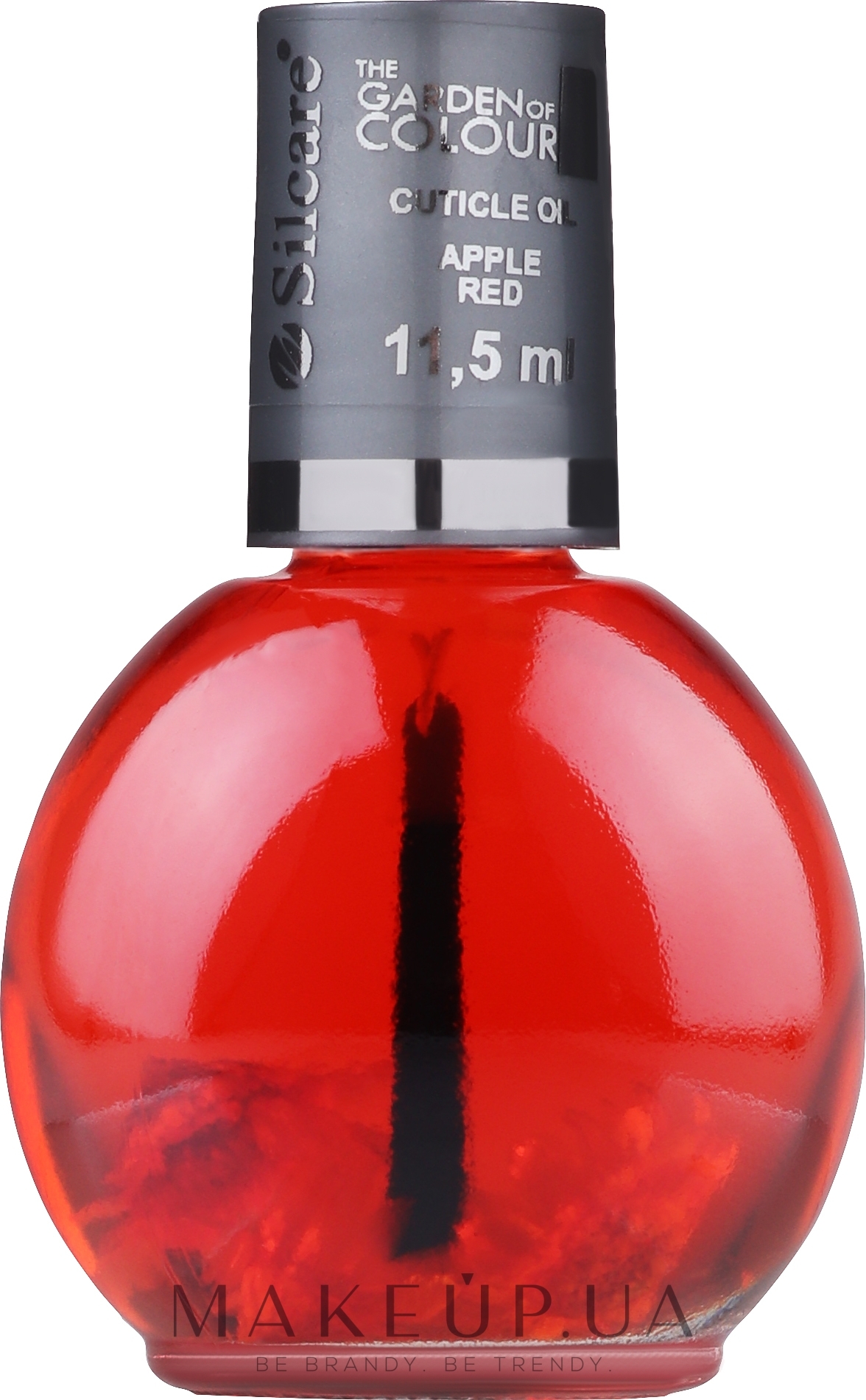 Масло для ногтей и кутикулы с цветами - Silcare Cuticle Oil Apple Red — фото 11.5ml