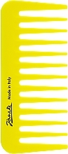 Гребінець для волосся, жовтий - Janeke Supercomb Small — фото N1