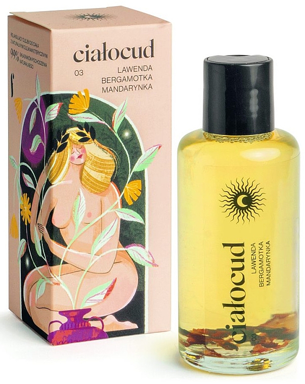 Суха олія для тіла розслаблювальна - Flagolie Cialocud Lavender, Bergamot & Mandarin Relaxing Body Oil — фото N1
