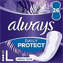 Ежедневные прокладки "Нейтрализация запаха", 26 шт. - Always Daily Protect Long — фото N3