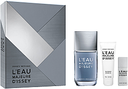 Духи, Парфюмерия, косметика Issey Miyake L'Eau Majeure D'Issey - Набор (edt/100ml + edt/20ml + sh/g/75ml) 