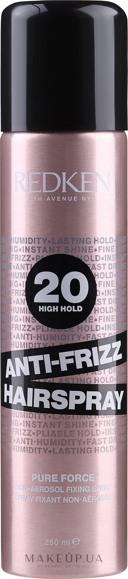 Спрей сильной фиксации для укладки волос - Redken Anti-Frizz Spray  — фото 250ml