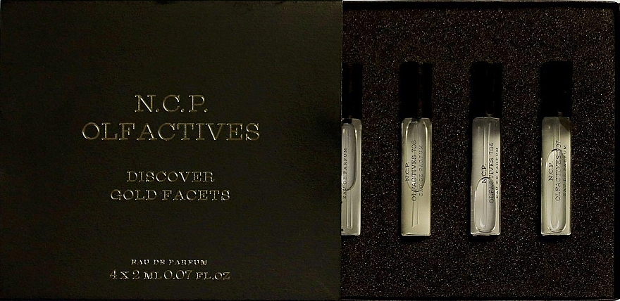 N.C.P. Olfactives Discover Gold Facets - Набор (edp/4x2ml) — фото N2