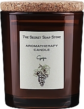 Свеча для ароматерапии с виноградом - Soap&Friends — фото N1