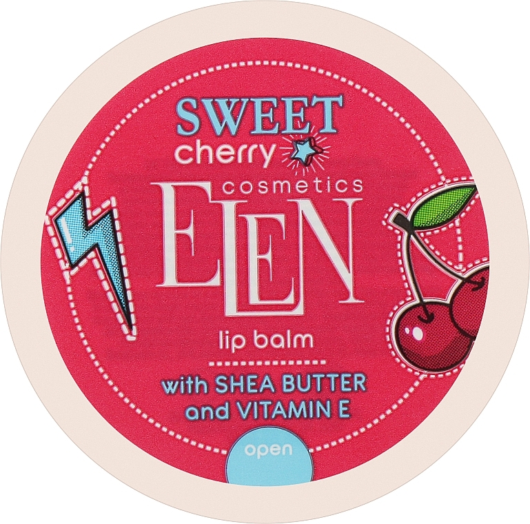 Бальзам для губ - Elen Cosmetics Sweet Cherry Lip Balm — фото N1