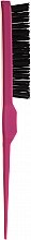 Парфумерія, косметика Гребінець для тупірування волосся, 63923, рожевий - Top Choice