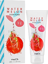 Пінка з содою для вмивання обличчя з екстрактом кавуна - MED B Watermelon Soda Foam — фото N2